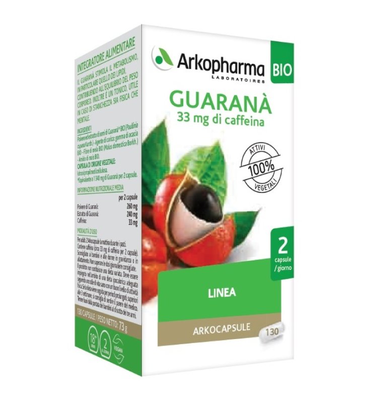 ARKOCAPSULE Guarana130 Cps