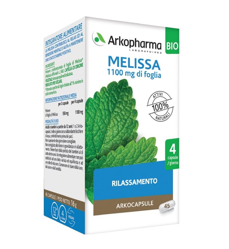 ARKOCAPSULE MELISSA 45CPS BIO