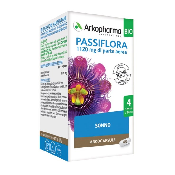 ARKOCAPSULE PASSIFLORA 45CPS BIO ARKOCAPSULE PASSIFLORA 45CPS BIO