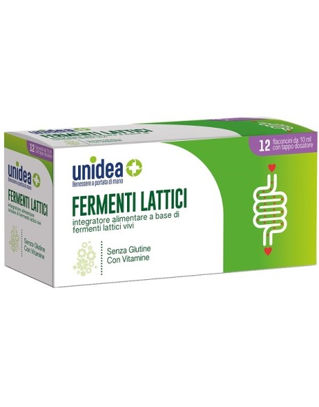 UNIDEA FERMENTI LATTICI 10ML UNIDEA FERMENTI LATTICI 10ML
