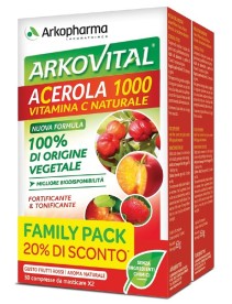 ARKOVITAL ACEROLA 1000 PACK FAMILY 60 COMPRESSE