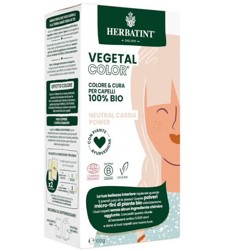 HERBATINT VEGETAL COLOR NEUTRAL CASSIA POWER ITA 100 G