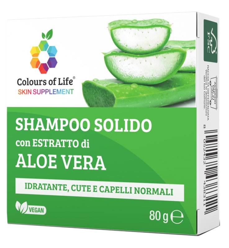 ALOE Sh.Solido 80gr COLOURS