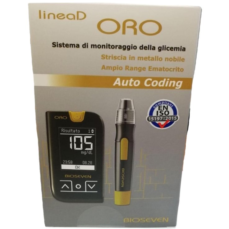 LINEA D ORO GLUCOMETRO KIT LINEA D ORO GLUCOMETRO KIT