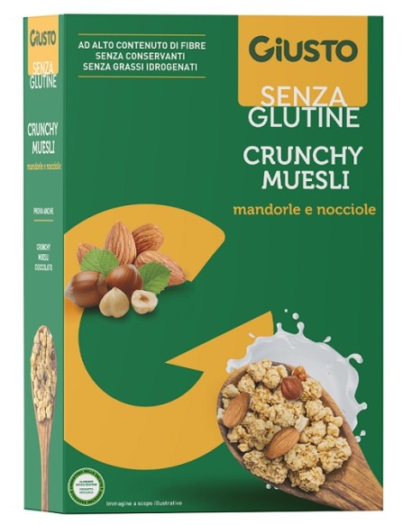 GIUSTO S/G Crunchy Mues/Av/Man