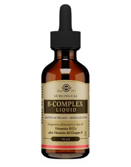 B-COMPLEX LIQUID 56ML SOLGAR