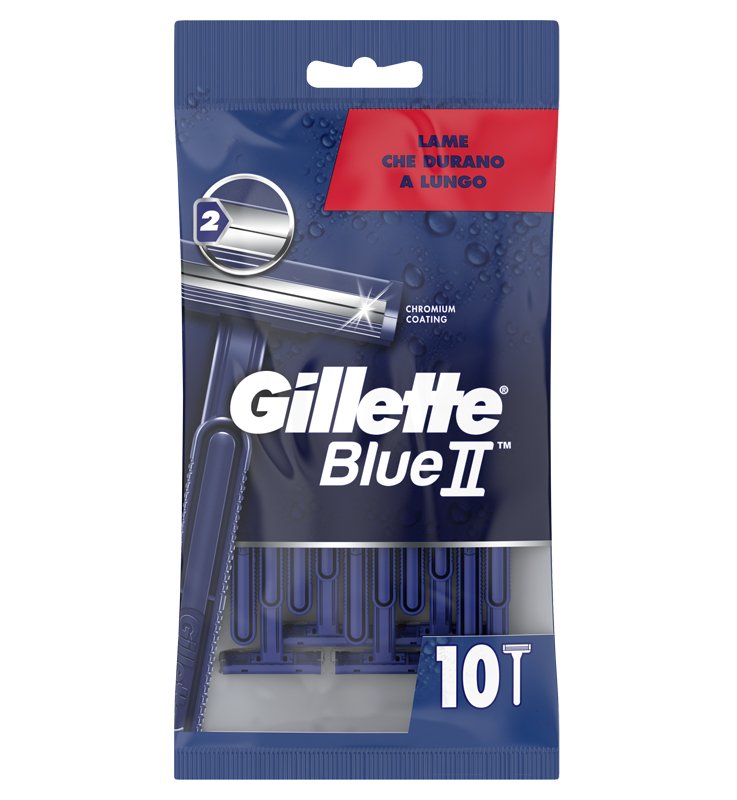 GILLETTE BLUE 3 Usa&Getta10pz