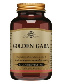 GOLDEN GABA 50 Cps Veg.SOLGAR