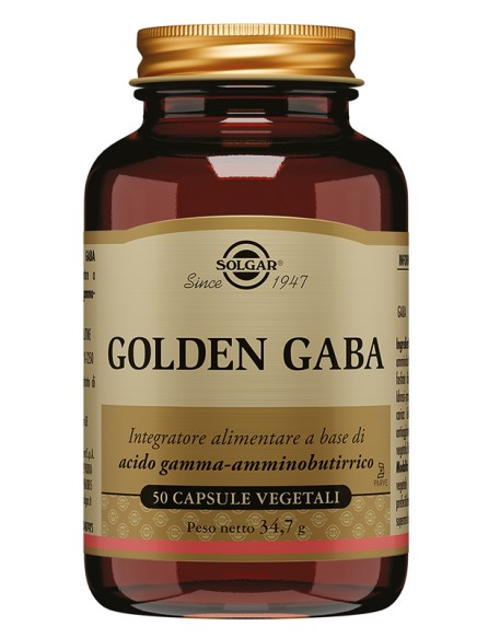 GOLDEN GABA 50 Cps Veg.SOLGAR