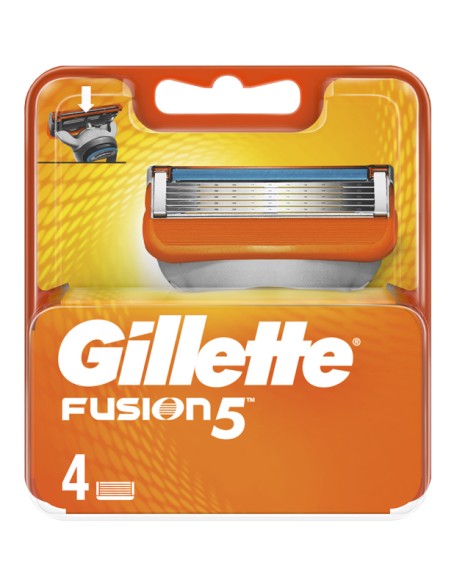 GILLETTE FUSION 5 RICARICA MANUAL 4 PEZZI