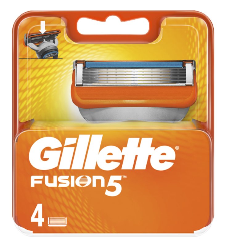 GILLETTE FUSION 5 RICARICA MANUAL 4 PEZZI
