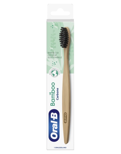 ORALB BAMBOO CARBONE SPAZZOLINO MANUALE