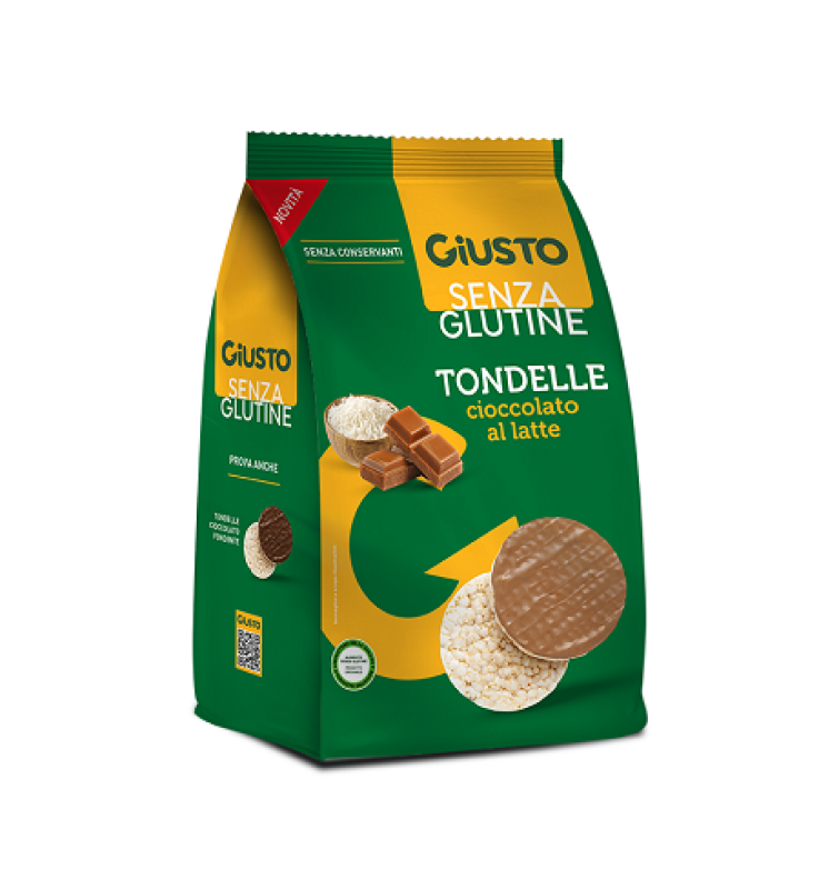 GIUSTO S/G Tondelle Cioc.Latte GIUSTO S/G Tondelle Cioc.Latte