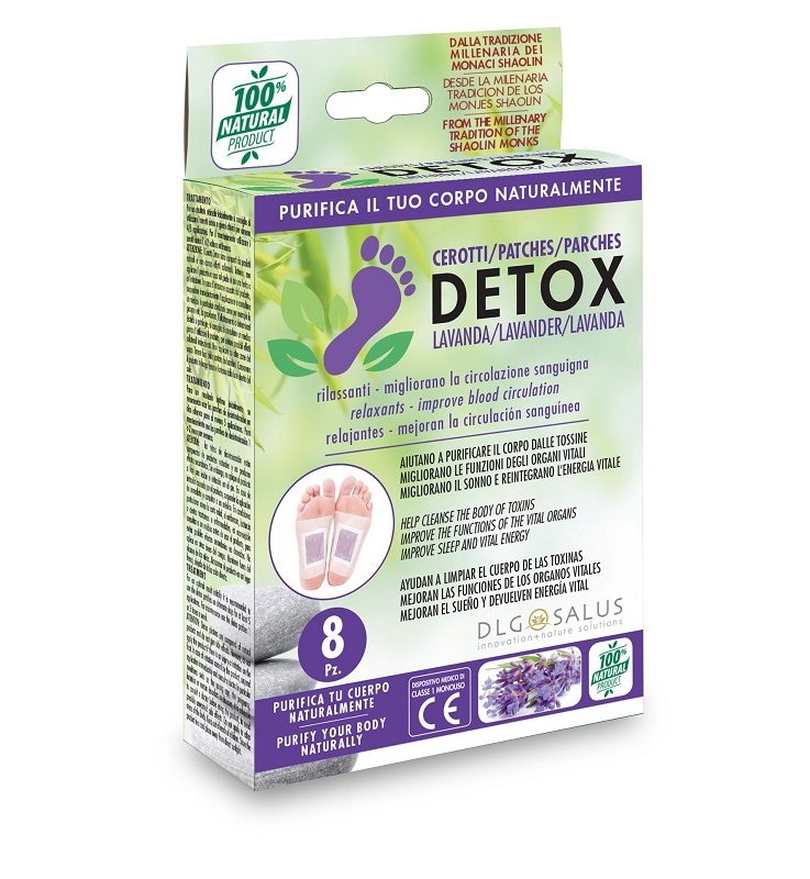 CEROTTI DETOX PIEDI LAVANDA8PZ