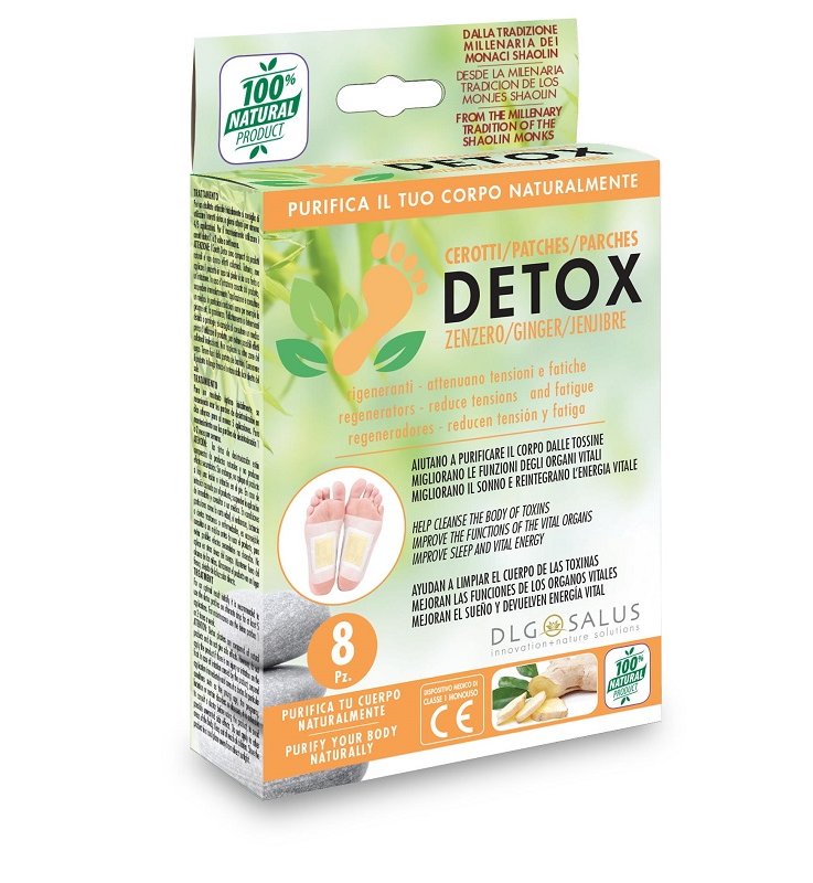 CEROTTI DETOX PIEDI ZENZERO8PZ