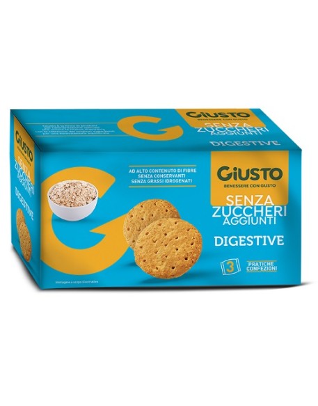 GIUSTO S/Z Bisc.Digest 3x75g