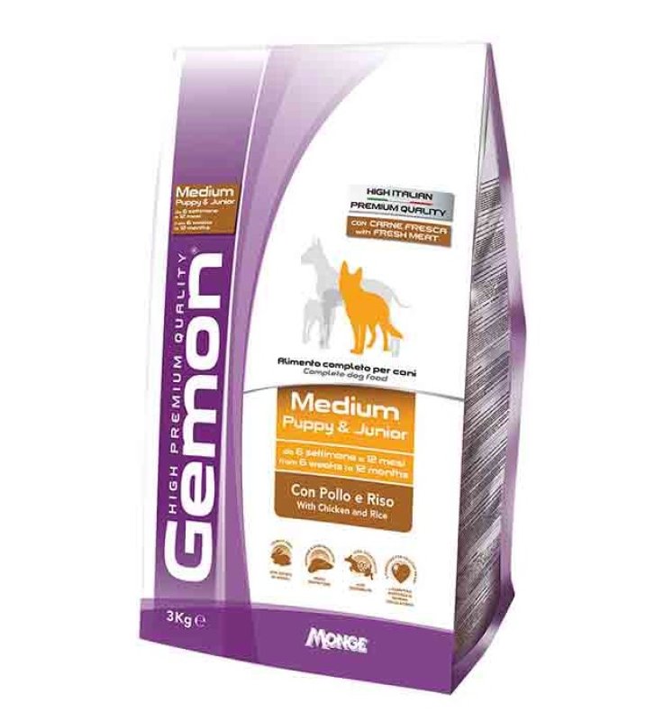 V GEMON MED PUPPY POLLO RISO 15K V GEMON MED PUPPY POLLO RISO 15K