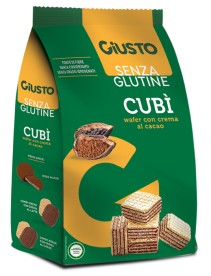 GIUSTO S/G CUBI'Wafer Cac.250g