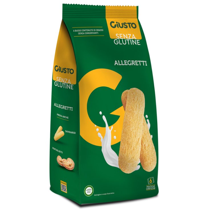 GIUSTO S/G Bisc.Allegretti200g GIUSTO S/G Bisc.Allegretti200g