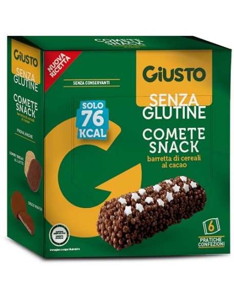 GIUSTO S/G COMETE SNACK 120G