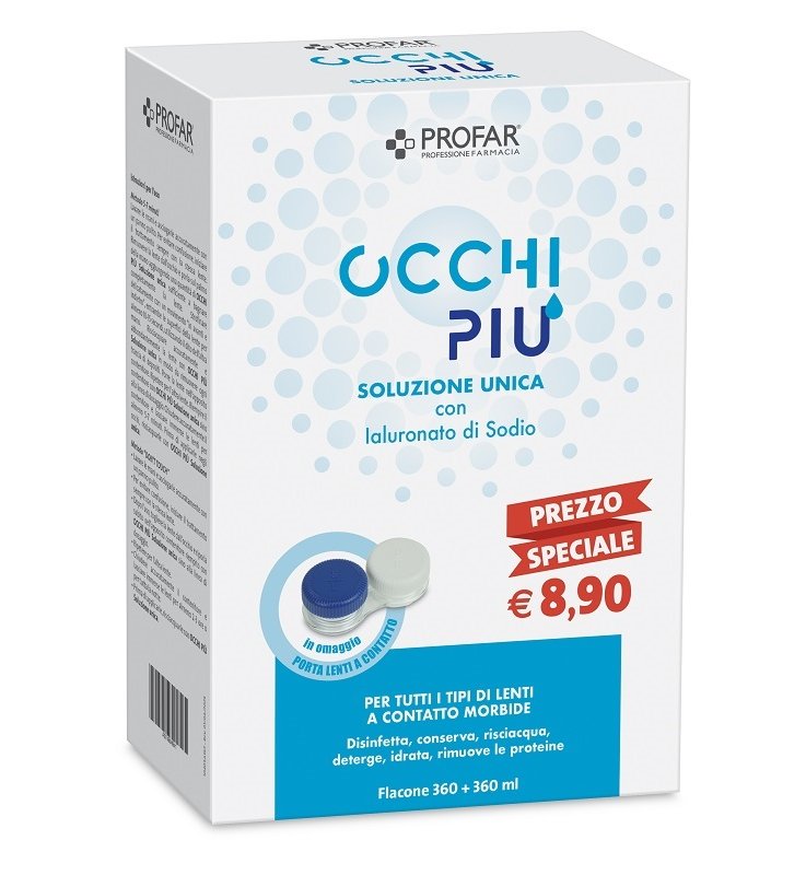 PROFAR OCCHI PIU' SOLUZIONE UNICA 2 FLACONI DA 360 ML CE PROFAR OCCHI PIU' SOLUZIONE UNICA 2 FLACONI DA 360 ML CE