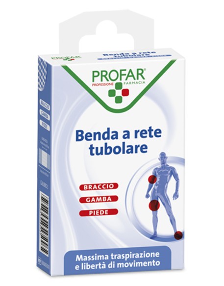 BENDA A RETE ELASTICA BRACCIA PIEDE GAMBA 3 MT TESI CALIBRO3 PROFAR