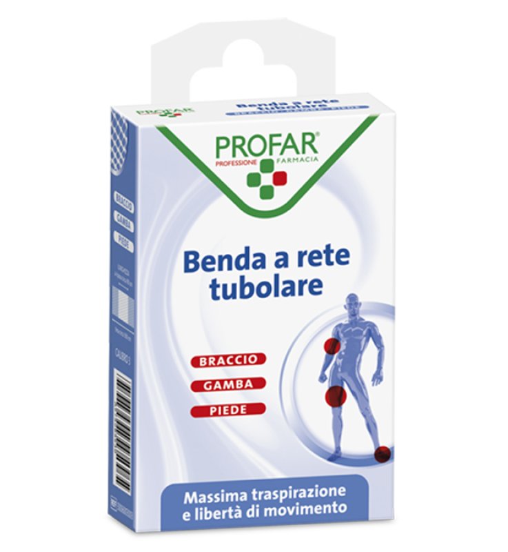 BENDA A RETE ELASTICA BRACCIA PIEDE GAMBA 3 MT TESI CALIBRO3 PROFAR
