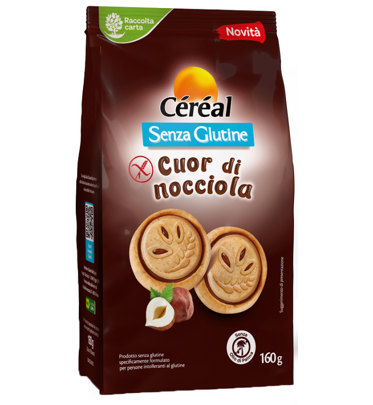 CEREAL Cuor Nocciola 160g