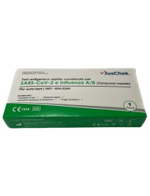 TEST ANTIGENICO RAPIDO COVID-19 ALLTEST AUTODIAGNOSTICO DETERMINAZIONE QUALITATIVA ANTIGENI SARS-COV-2 E INFLUENZA A+B IN TAMPONI NASALI