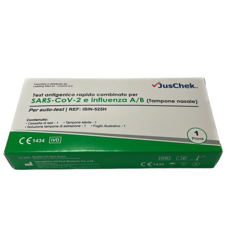 TEST ANTIGENICO RAPIDO COVID-19 ALLTEST AUTODIAGNOSTICO DETERMINAZIONE QUALITATIVA ANTIGENI SARS-COV-2 E INFLUENZA A+B IN TAMPONI NASALI