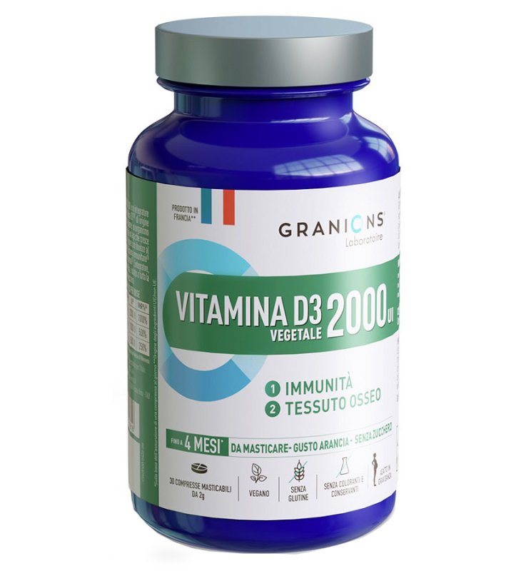 GRANIONS Vit.D3 Veg.30Cpr
