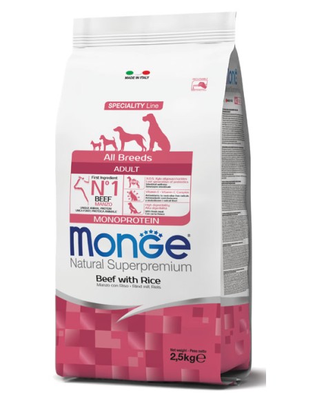 V MONGE DOG AB MANZO&RISO 12KG V MONGE DOG AB MANZO&RISO 12KG