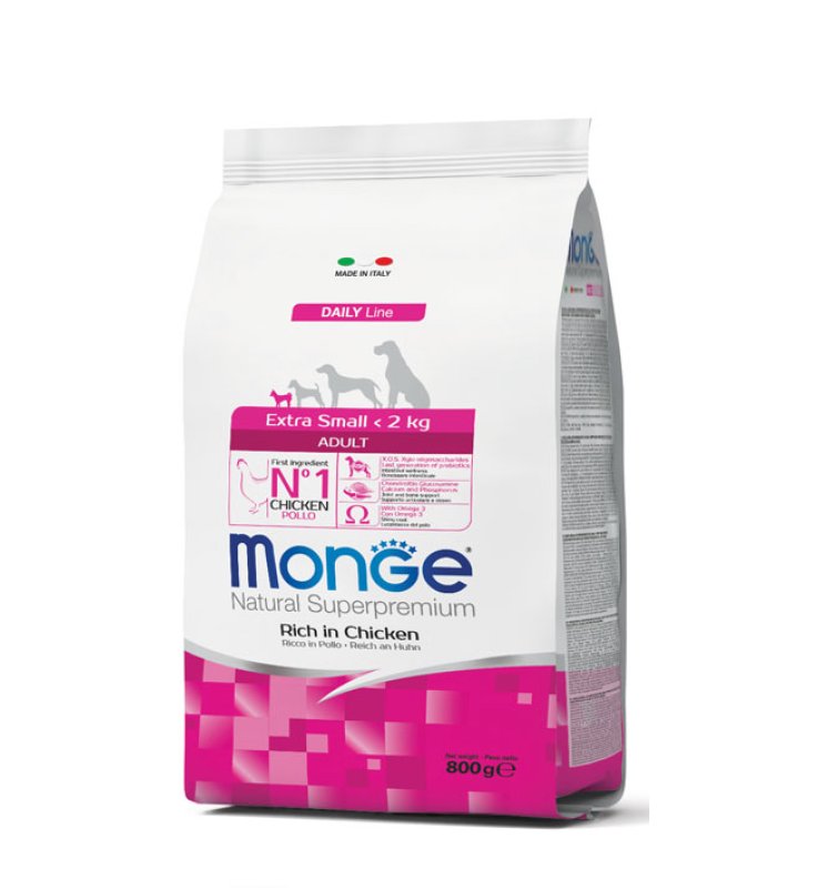 V MONGE EXTRA SMALL ADULT 3KG DO