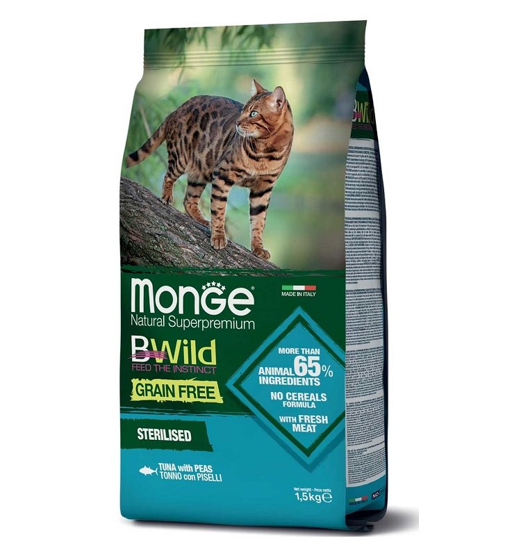 V MONGE GRAIN FREE ST TONNO/PIS