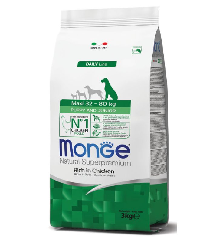 V MONGE MAXI PUPPY JUNIOR 3KG