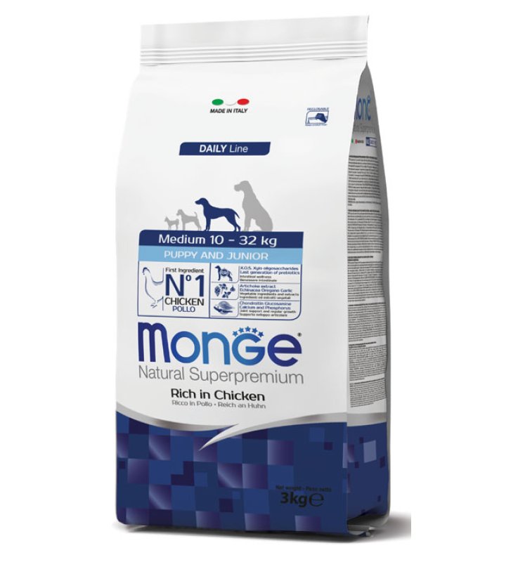 V MONGE PUPPY&JUNIOR 800G M POLL