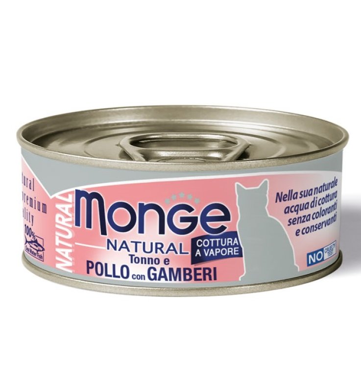 V MONGE NATURAL POLLO C\GAMBERET