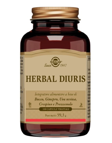 HERBAL DIURIS 100CPS VEG