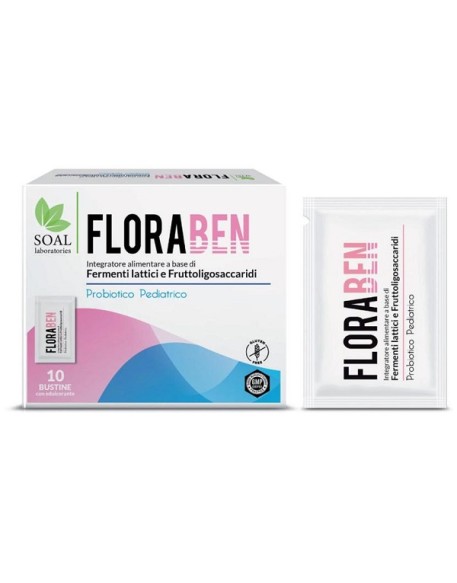 FLORABEN 10 Bust.Pediatrico