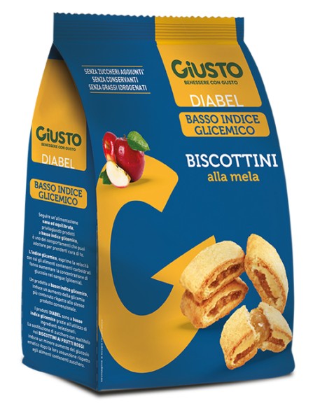 GIUSTO S/Z Bisc.Mela 250g