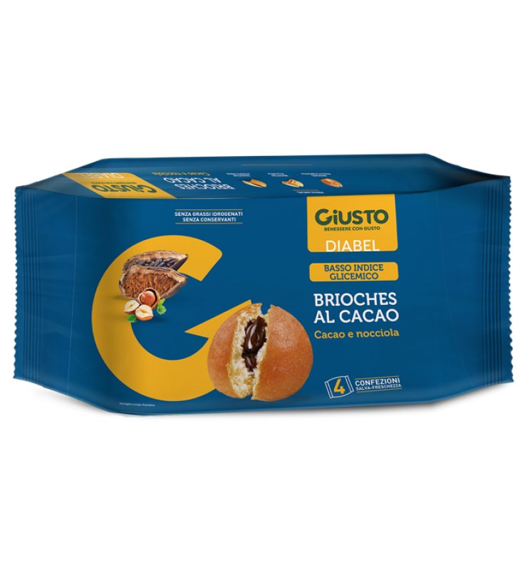 GIUSTO S/Z Brioches Cacao4x45g