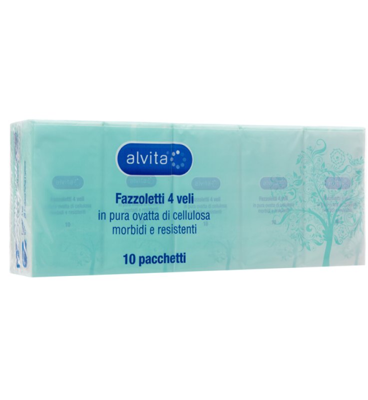 ALVITA FAZZOLETTI 4VELI 10PZ