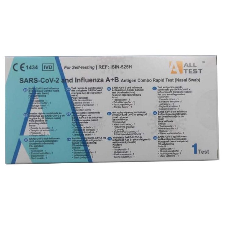 TEST ANTIGENICO INFL/COV AUTO 1P TEST ANTIGENICO INFL/COV AUTO 1P