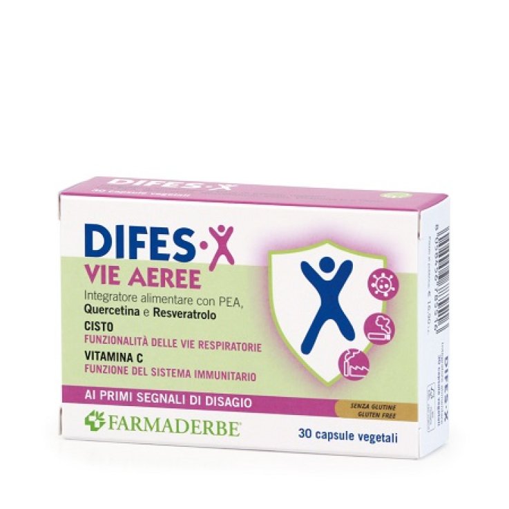 DIFES VIE AEREE 30CPS FARMADERBE DIFES VIE AEREE 30CPS FARMADERBE