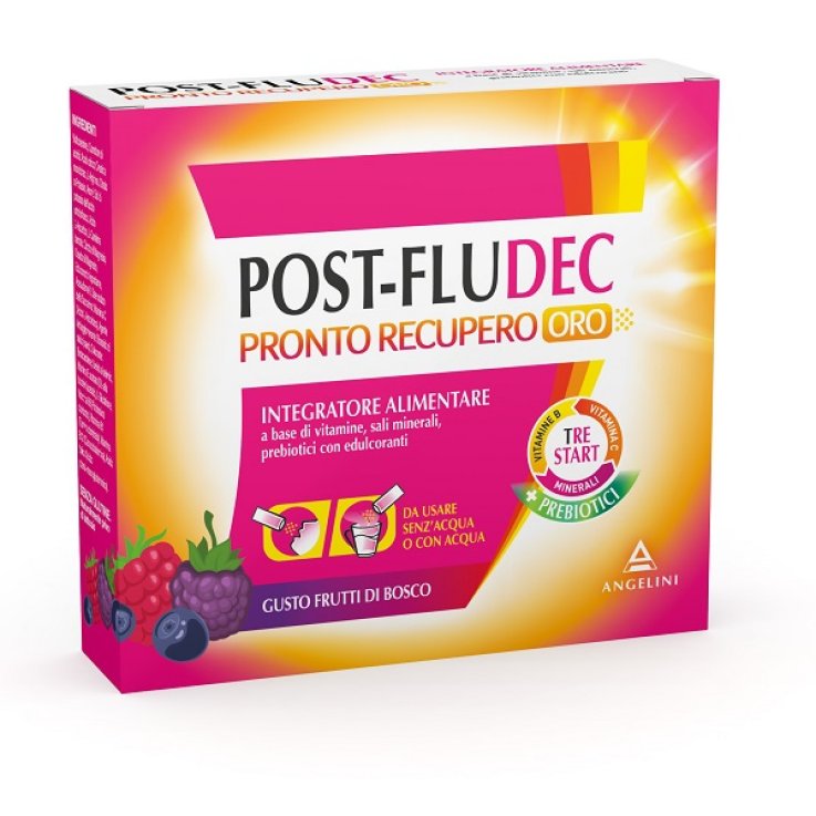 POSTFLUDEC FRUTTI DI BOSCO PRONTO RECUPERO ORO 12 BUSTINE POSTFLUDEC FRUTTI DI BOSCO PRONTO RECUPERO ORO 12 BUSTINE