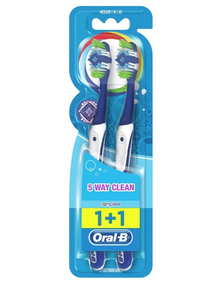 ORALB COMPLETE 5 IN 1 40 MED BIPACCO