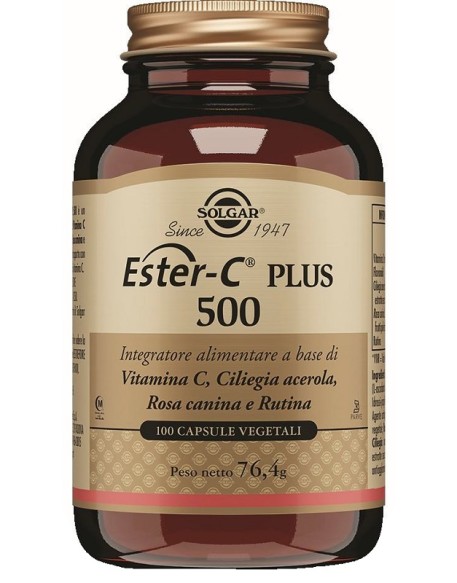 ESTER C PLUS  500 100CpsSOLGAR