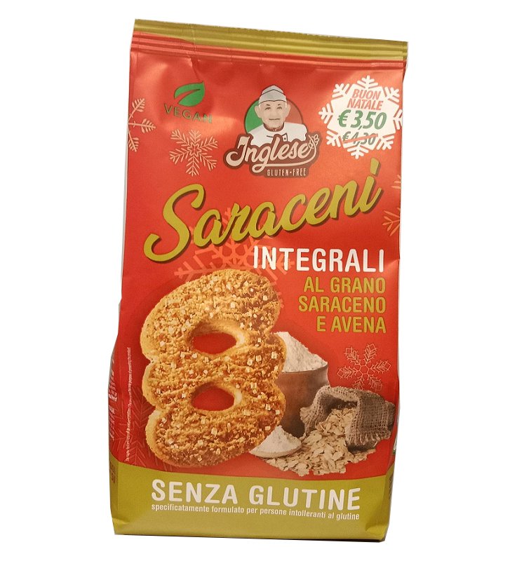 INGLESE Bisc.Saraceni XMAS300g INGLESE Bisc.Saraceni XMAS300g