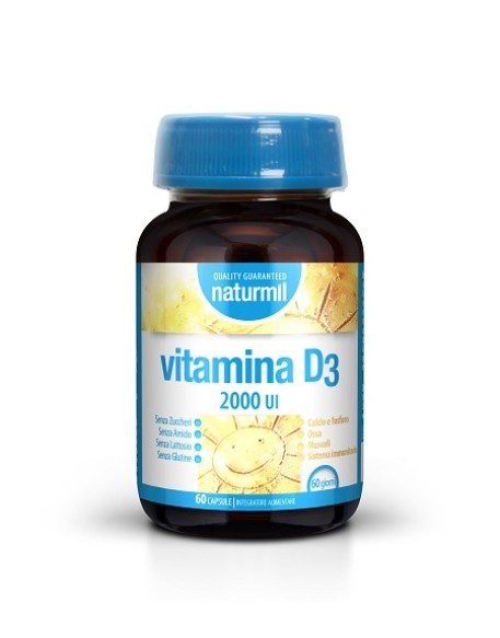 NATURMIL Vit.D3 2000UI 60Cps NATURMIL Vit.D3 2000UI 60Cps