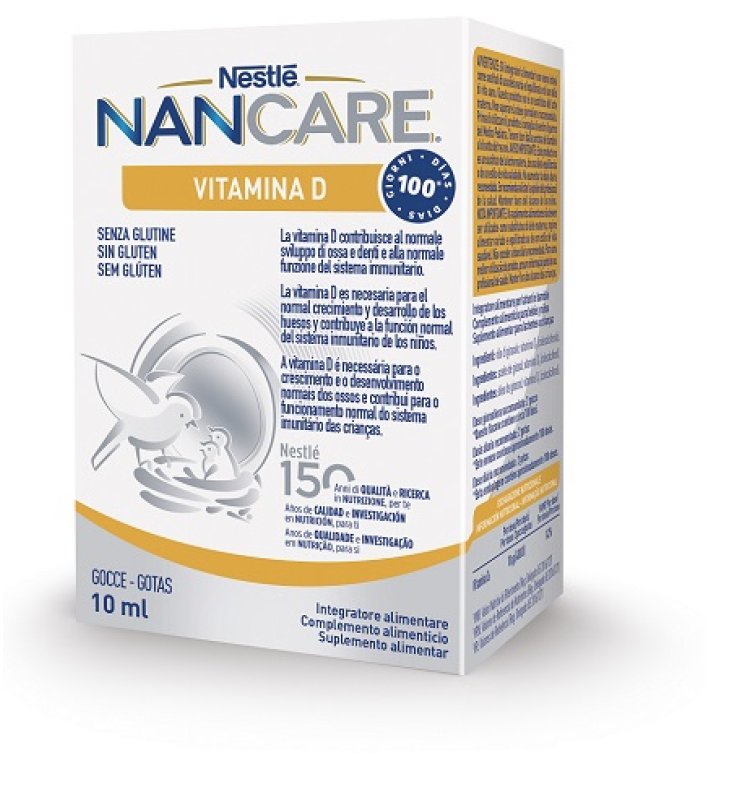 NANCARE VITAMINA D GOCCE 10ML NANCARE VITAMINA D GOCCE 10ML